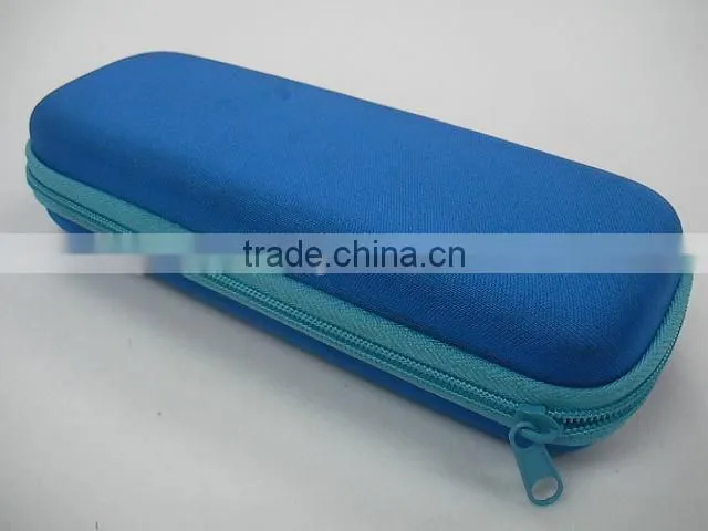 GC---Selling good Blue fabric EVA Ballpoint pen case and eva Fountain Pen case