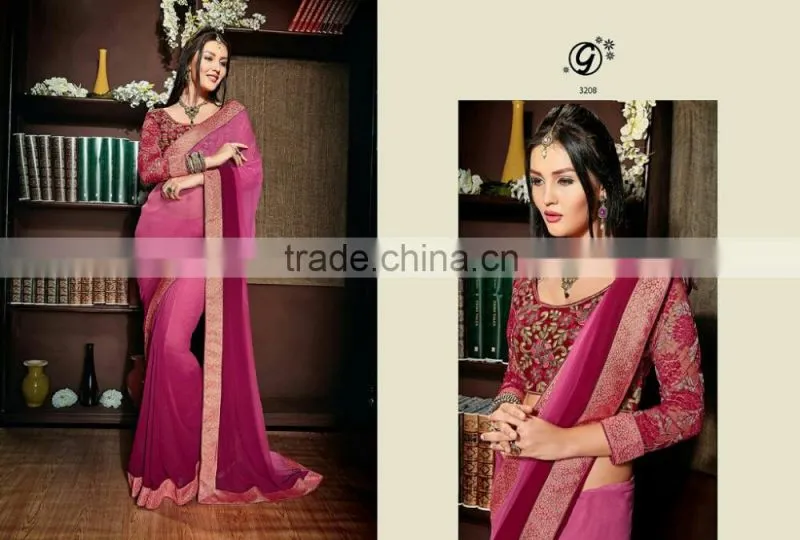 Shaded Designer Sarees For Women