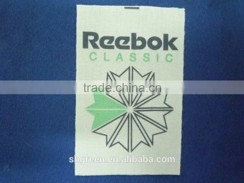 Non-toxic cotton printing label,washing cotton tags