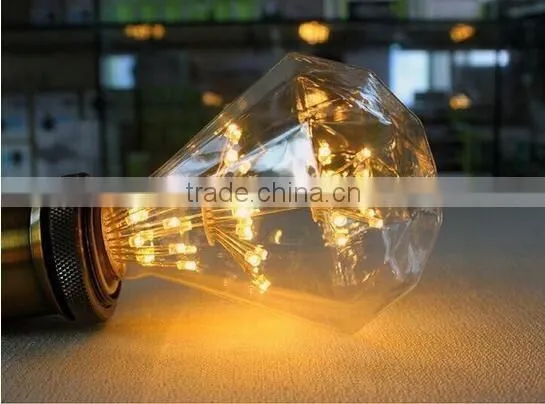 Diamond Color Changing Light Bulbs RGB LED
