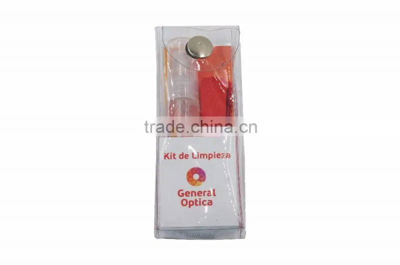 20ml eyeglasses lens cleaner 4c printing bottle cloth for ipad iphone