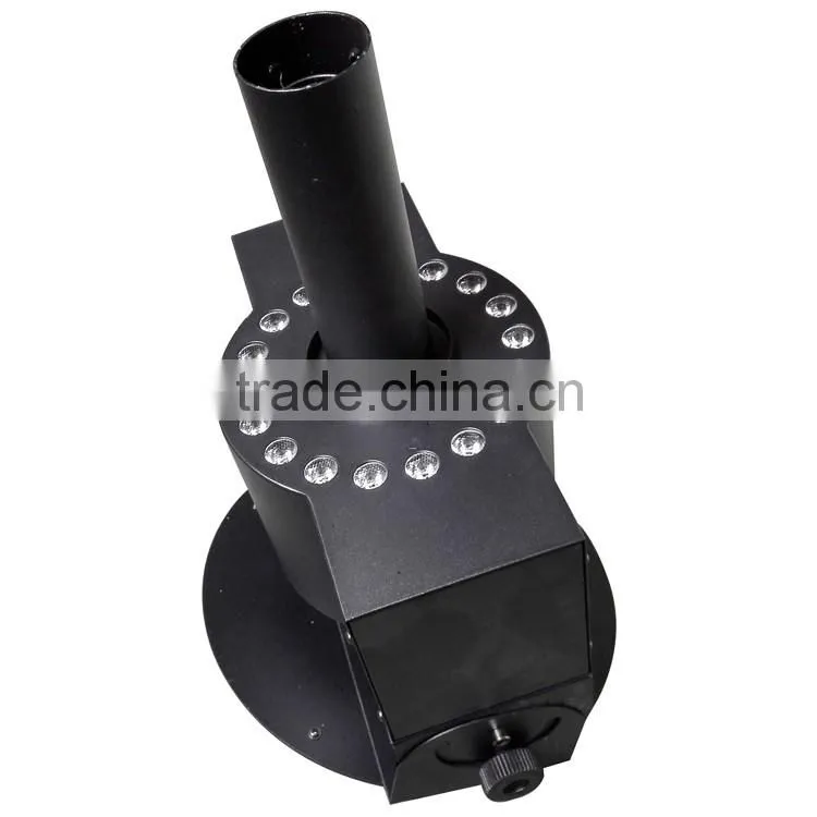 DMX512 Cryo FX Blast 5m Black Hose 3in1 RGB 18*3w CO2 Cold Ice Fog Smoke Machine 250w LED CO2 Jet Cannon