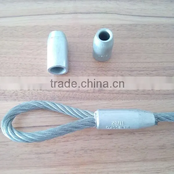 Steel Wire Rope/ Cable With Clamp/ Eyelets/ Fittings/Thimble