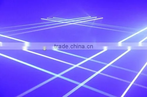 Lanling hot sale 32 heads powerful and beautiful blue mobile laser net