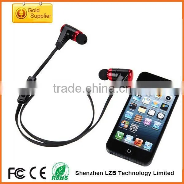 Rechargeable sport bluetooth earphones in-ear bluetooth earphones bluetooth stereo earphone