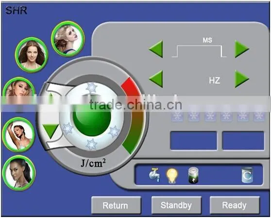 KM300+ SHR Galvanic Beauty Machines for Dermal Problems