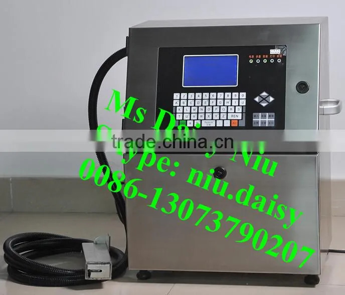 commerical yoghourt date coding machine/milk date printer/dairy product date printing machine