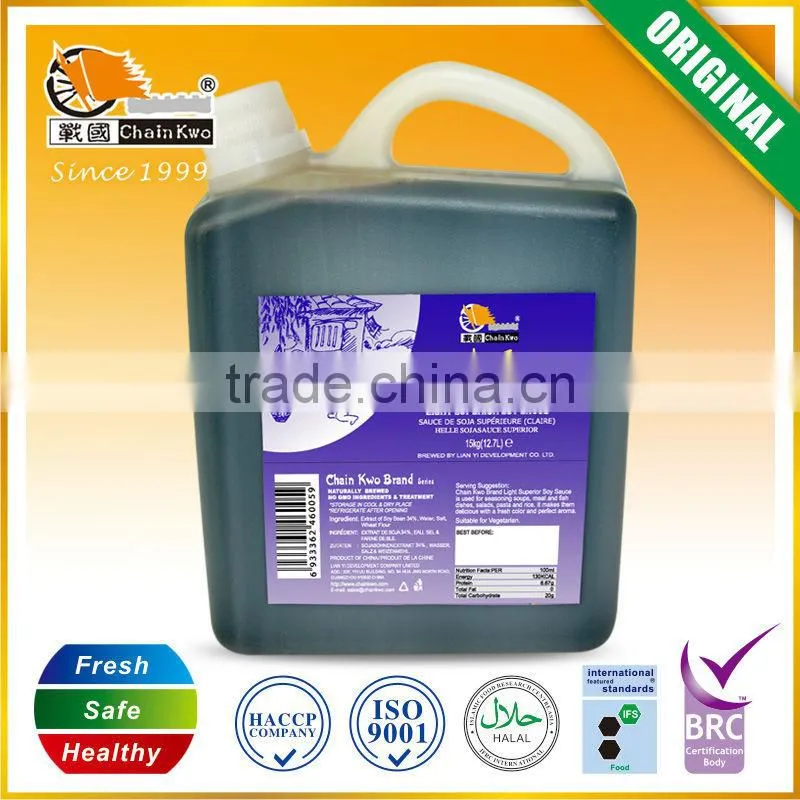 Chinese supplier light soy sauce