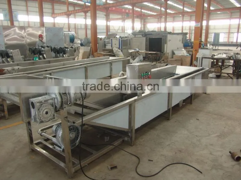 industrial fresh popcorn washing processing machine