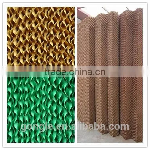 high quality greenhouse cooling pad with high absorbability