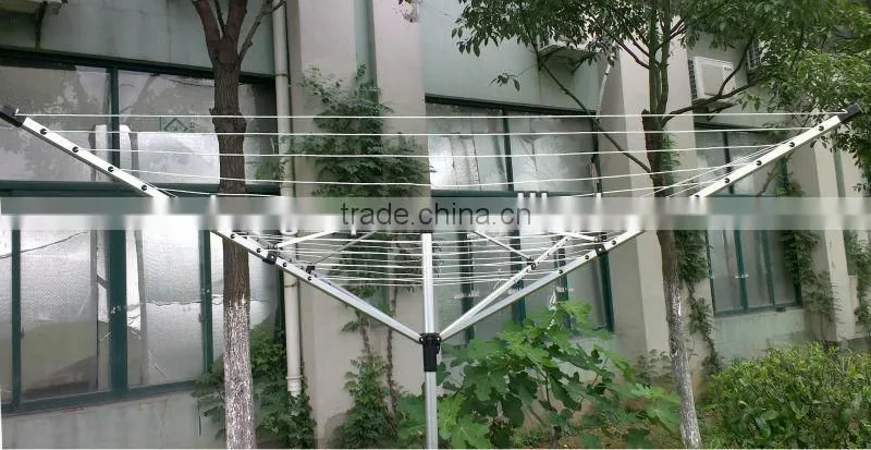Ultra-Heavy Duty Aluminium Outdoor Rotary Retractable Clothes Line