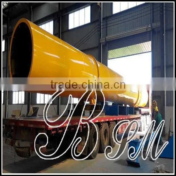 China best quality low noise hot air wood chips rotary dryer machine
