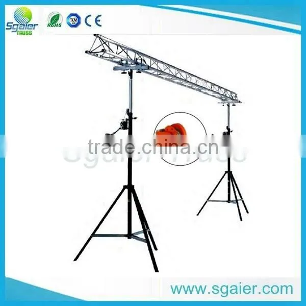 Sgaier 2016 heavy duty 2m~6m line array lifting crank stand tower wholesale