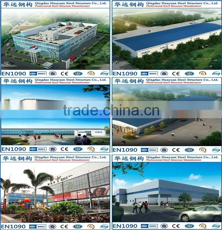 Prefabricated Steel Structure Commercial Shopping Mall Design