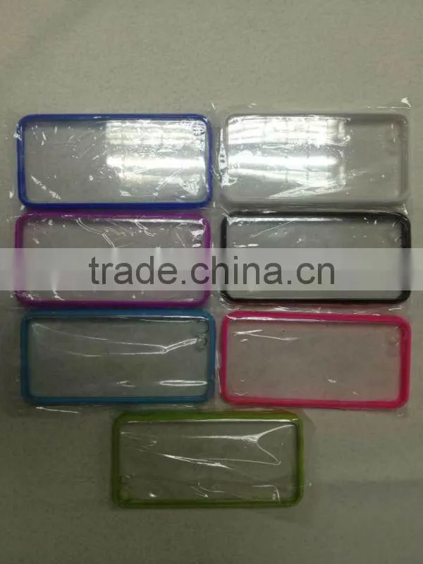 TPU+PC case for iphone5C Light green