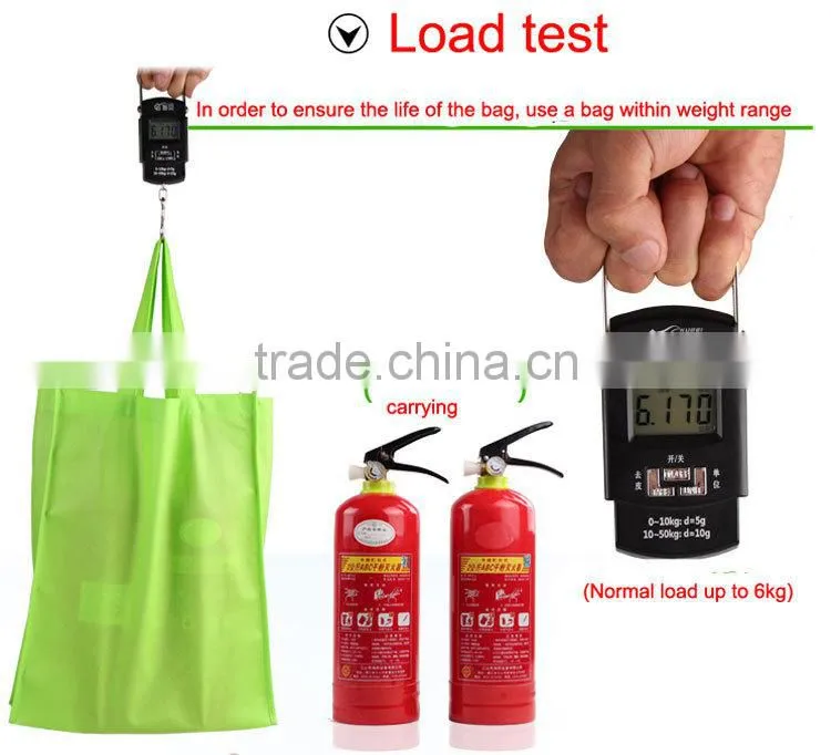 Alibaba China Customized Colorful Polypropylene Non-woven Shopping Bag