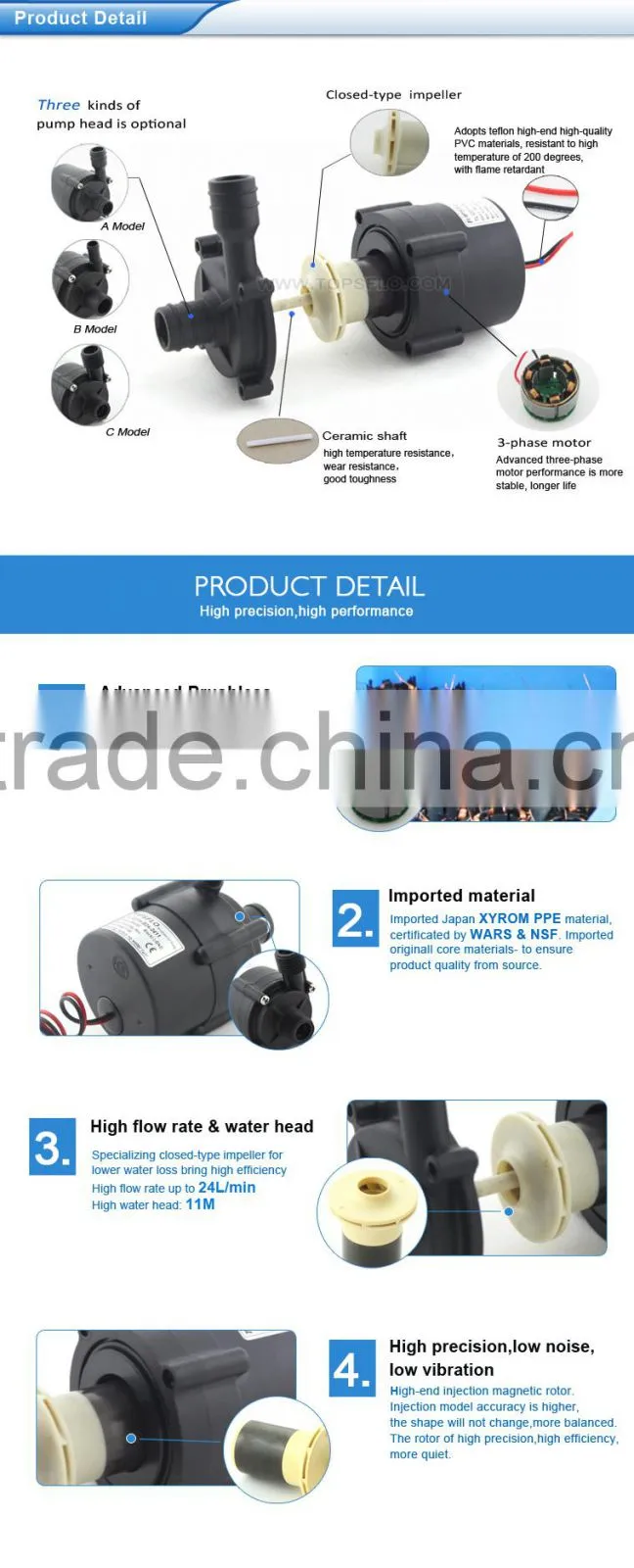 flush water device Pump
