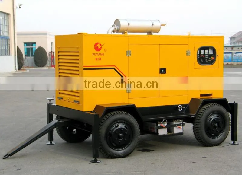 ISO9001 Portable Diesel Generator Set For Land Use