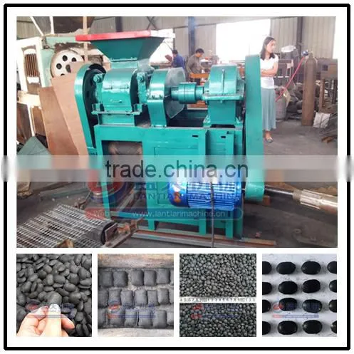 Large capacity coal briquette machine/charcoal coal ball press machine/charcoal coal powder pellet machinery