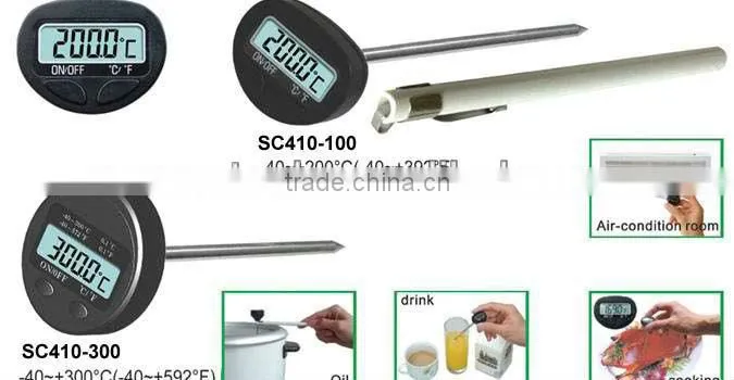 Digital instant-read thermometer