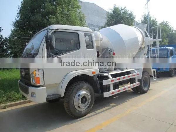 180HP FONTON FORLAND 4*2 Truck Mounted Cement Mixer 6CBM
