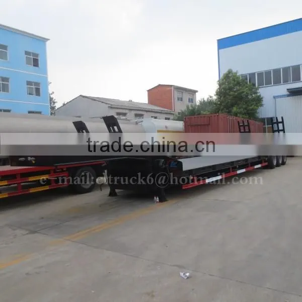 CLW 3 line six-axis 100ton Low bed Semi trailer for sale
