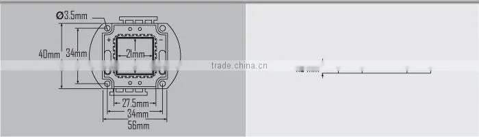 Brand-new 30w UV leds for UV caring,365nm led for currency detector