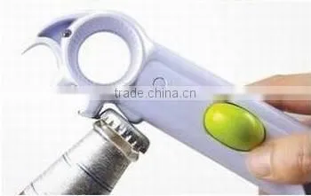 Muti-function Bottle+Can+Jar Openner 6 in 1 Kitchen Tool & 6 in 1 Openner/decorative jars bottles/decorative kitchen vinegar bot