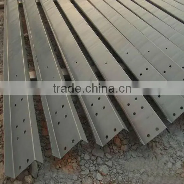 Steel construction profile Z-Section steel purline