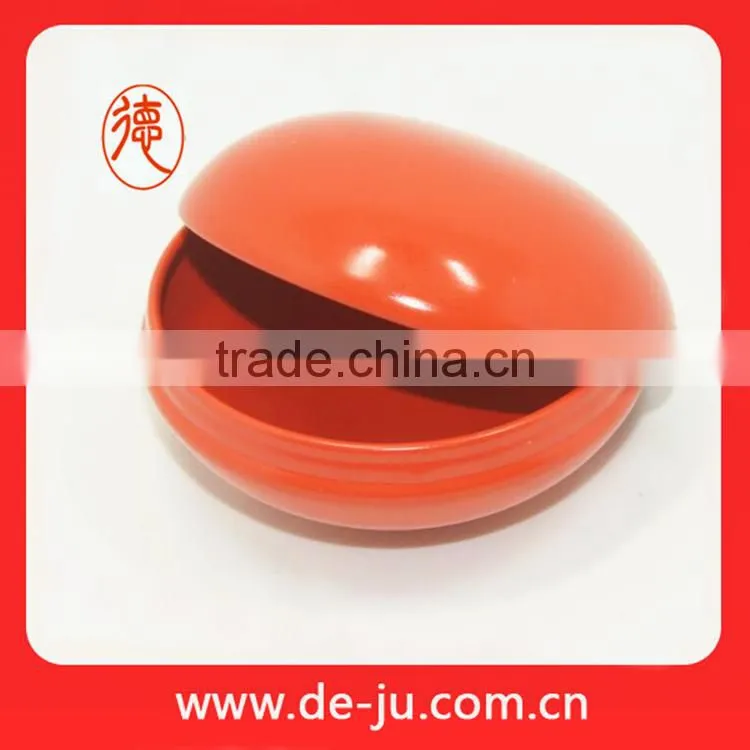 Tin sheet orange coat custom printed round gift boxes