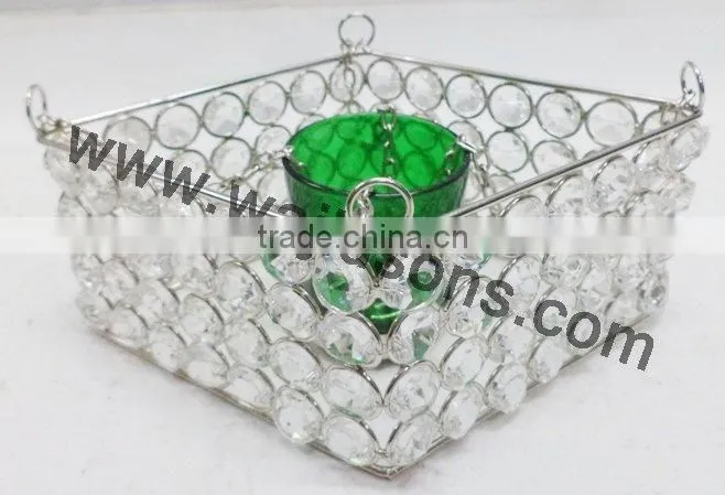 Crystal Standing Candle Holder,Crystal Candlestick