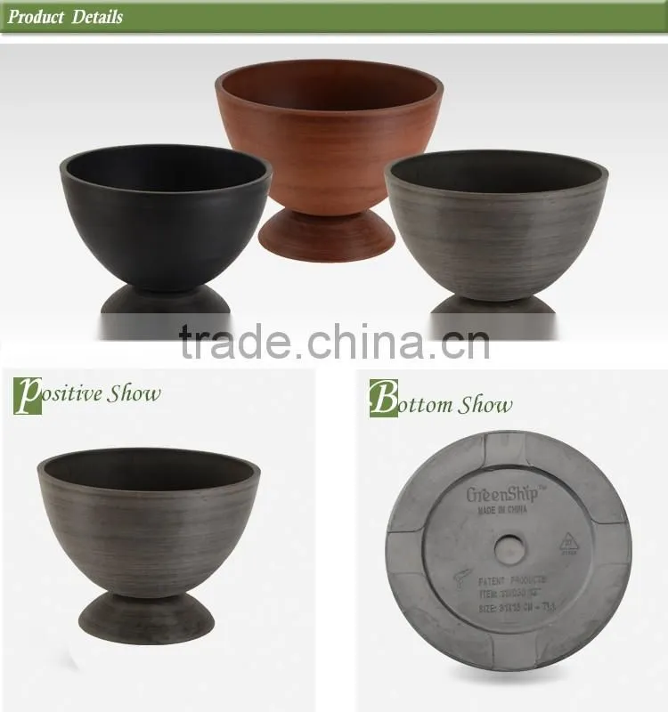 brass urns for gardening/ 20 year of lifetime/ eco-friendly/ UV protection