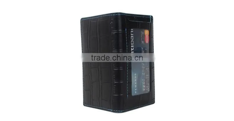 2017 RFID wallet slim leather front pocket credit card wallet for men