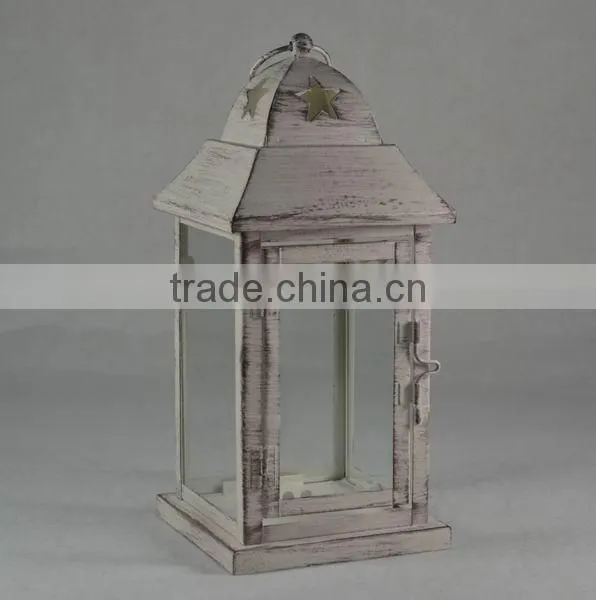 White moroccan lantern