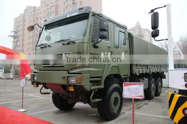 HOWO military truck 6x6 trucks for sale