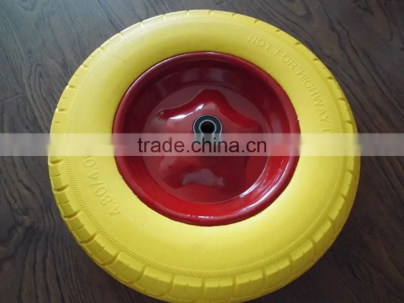 PU wheel 3.00-8 pu foam wheel 3.00-8