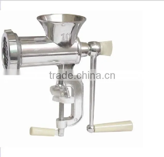 10# manual aluminum alloy meat mincer / aluminum meat grinder