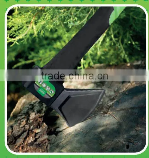 634501 800mm 2000G PP and TPR covering Nylon andTPR handle 45# carbon steel garden hammer