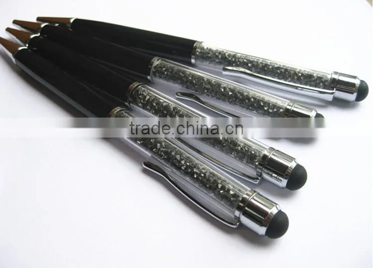 new fashional metal touch crystal diamond new ball pen/promotional ball pen/shining ball pen