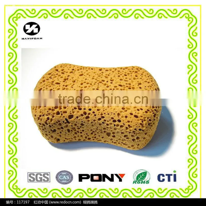 disposable flower shape kitchen cleaning nylon sponge