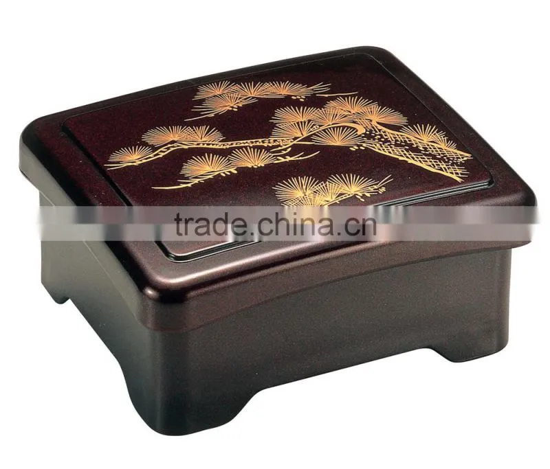 Square Bento Box Set Japanese Style Lunch Box Rice Bowl Box Square Shokado Bento