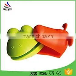 2pcs/set silicone oven glove Heat Resistant Silicone BBQ Gloves/silicone oven mitts