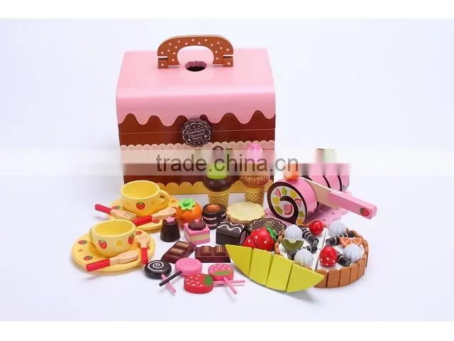 mini wooden house toy