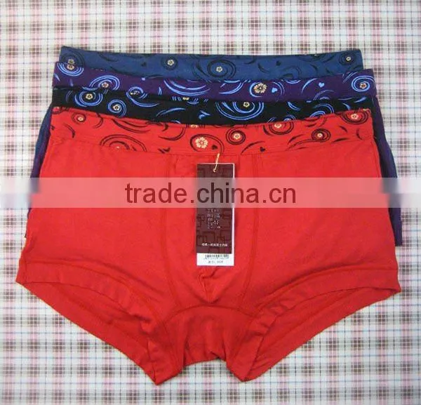 2012 bamboo fibre men boxer short stock factory