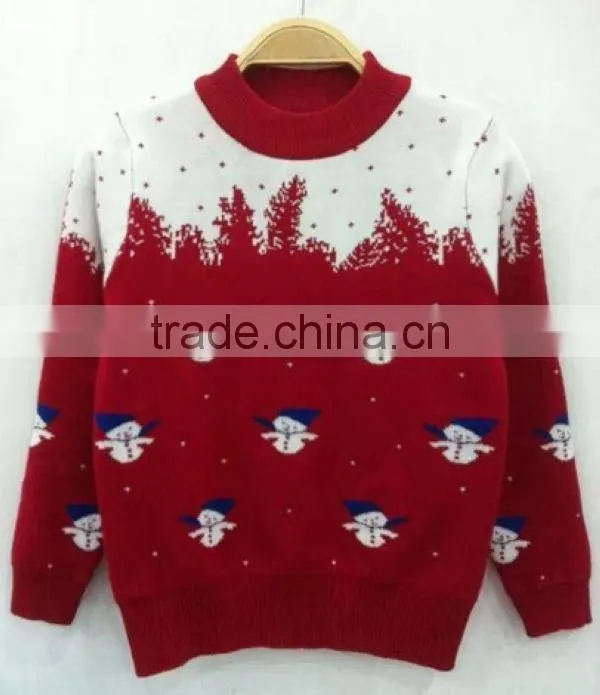 latest design fashion style hand knitted kids Sweater