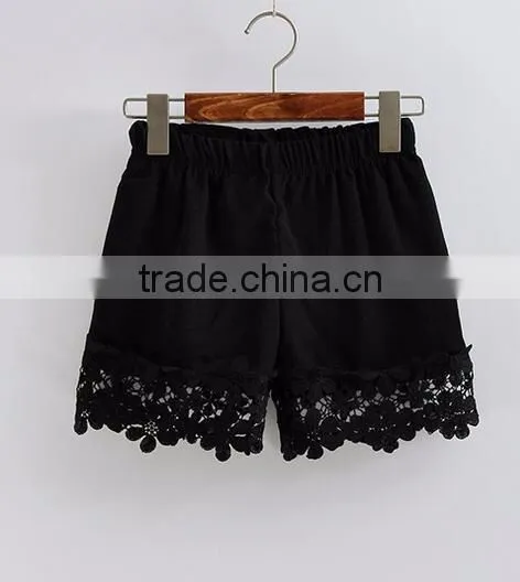 EY0612P Summer Ladies 2017 Classics Shorts With Lace Hem