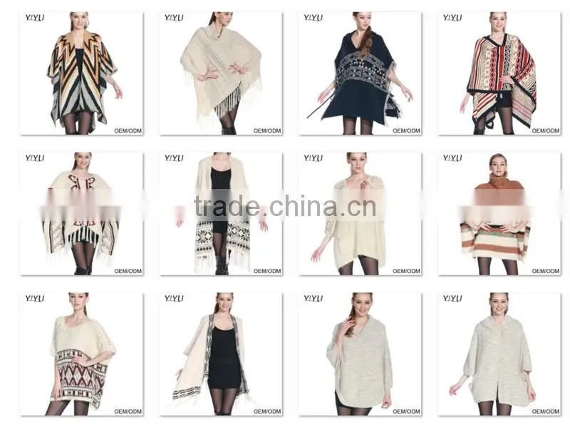Men Patchwork leather Knitted jackets coat alpaca hooded sweater with zipper