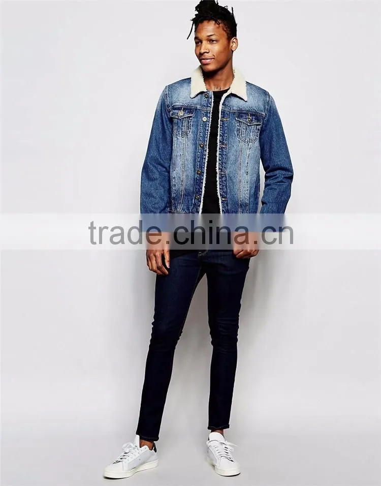 Shandao OEM custom warm winter long sleeve men plain dyed chinchilla rex rabbit coat
