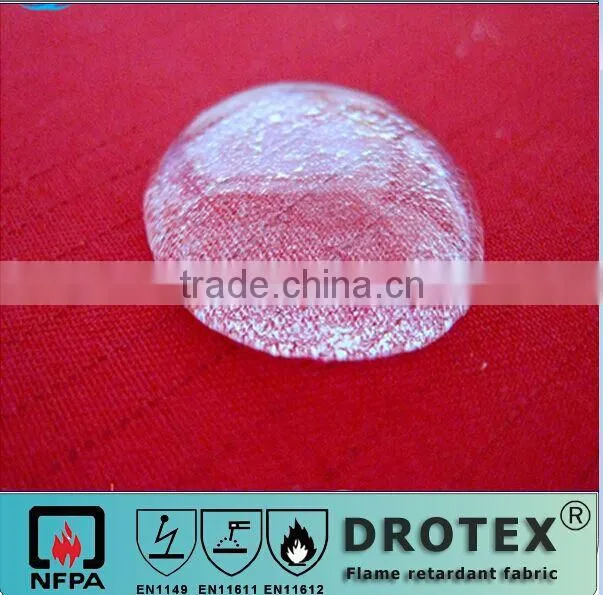 CVC Water resistant &fireproof & anti-static fiber fabric for uniform