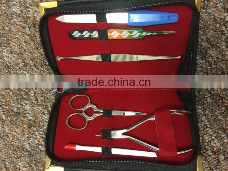 Best quality manicure pedicure tools / nail beauty sharper kit